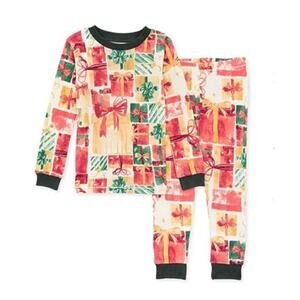 Burts Bees Baby 18M Holiday Family Jammies Christmas Presents Pajamas Set NEW